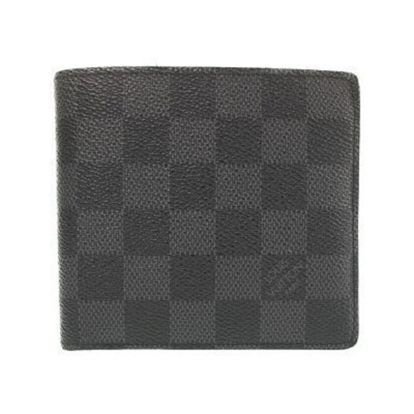 Louis Vuitton Damier Graphite Black Portefeuille Marco Bifold Wallet - Picture 1 of 5